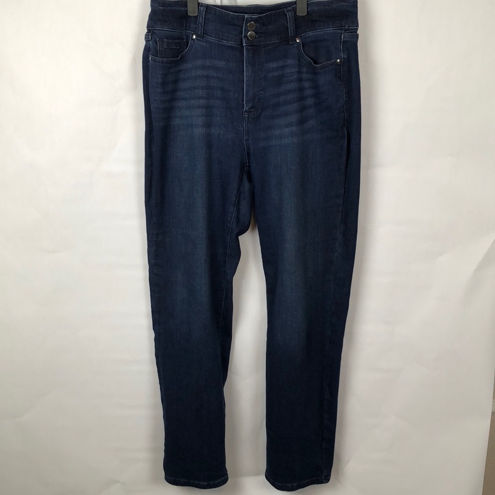 Lane Bryant High Rise Straight jeans Size 14